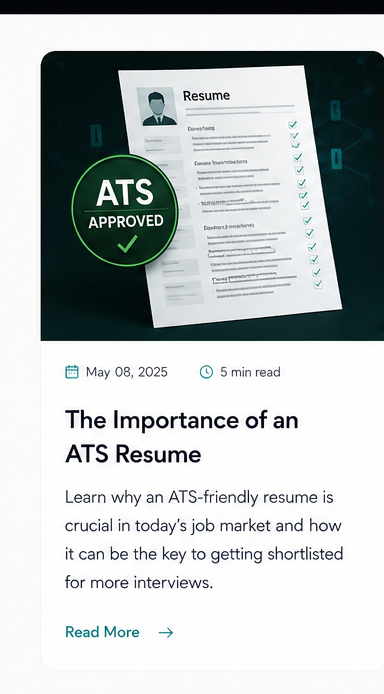 ATS resume illustration