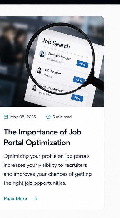 Job search illustration