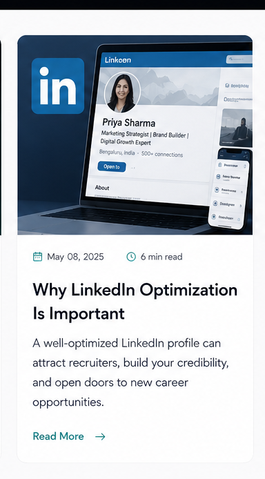 LinkedIn optimisation illustration